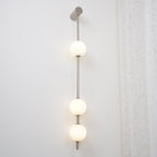 Applique Murale Boules Verticales