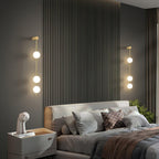 Applique Murale Boules Verticales