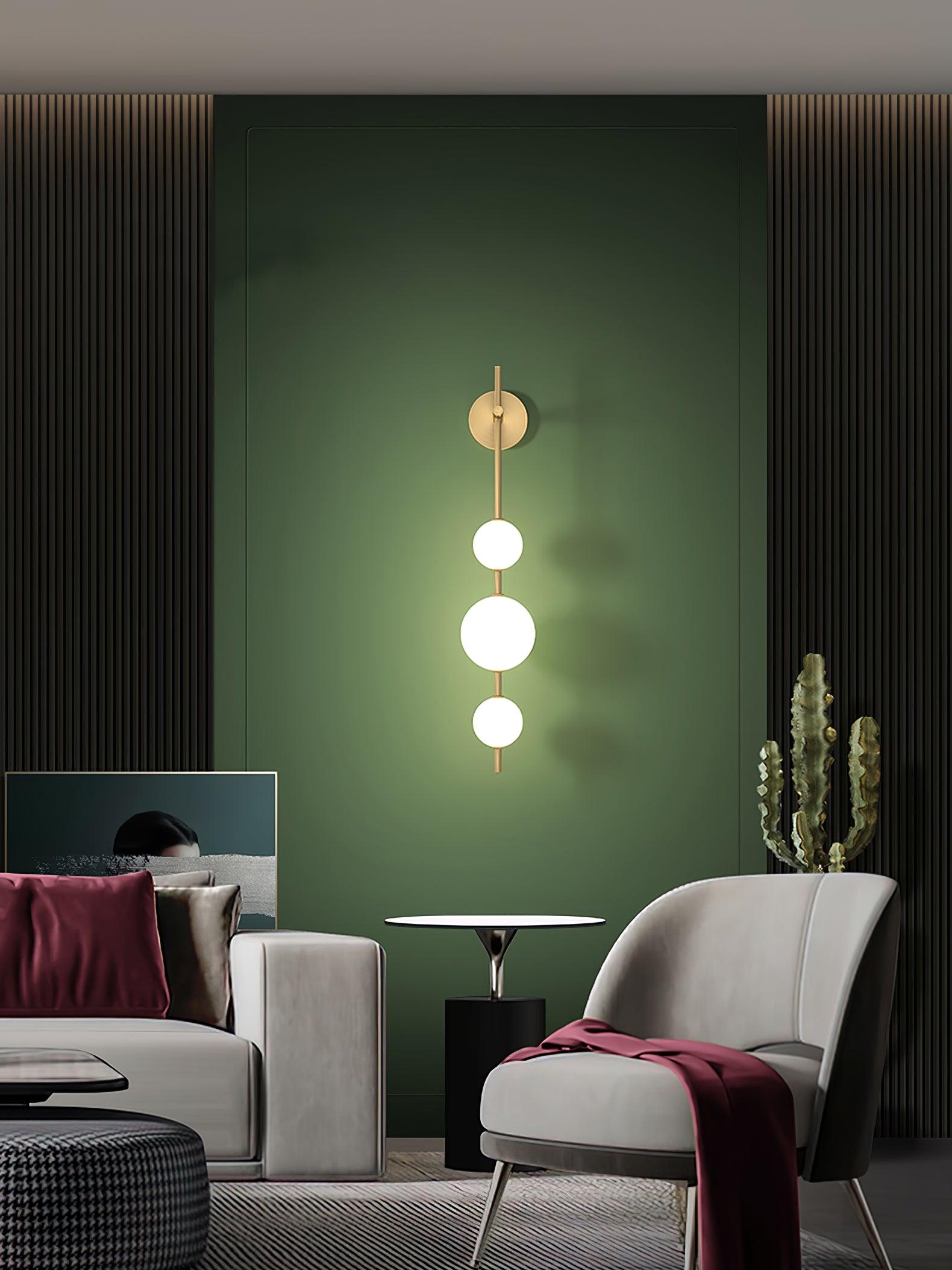Applique Murale Globe Vertical