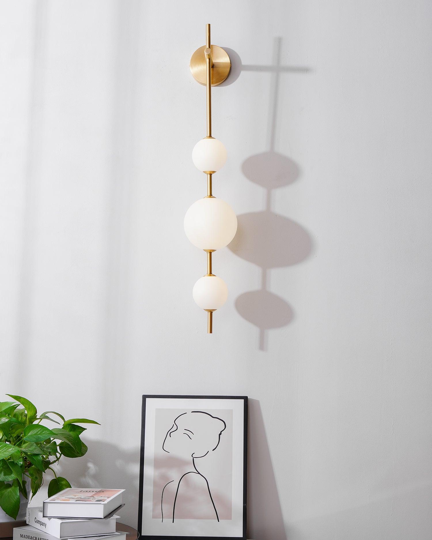 Applique Murale Globe Vertical