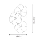 Applique Murale Florale Verre