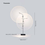 Lampadaire Linéaire Trait Lumineux