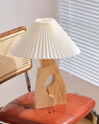Lampe de Table Papier Plissé