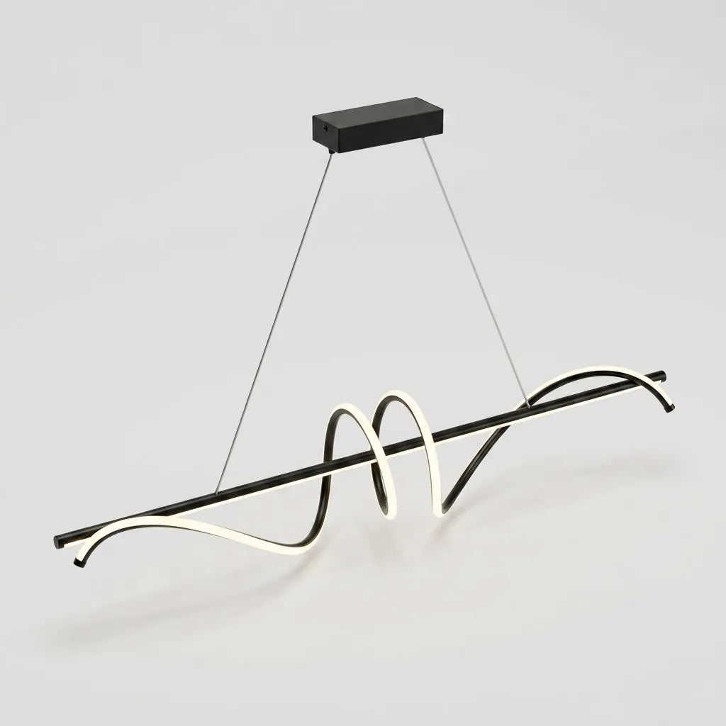 Lustre LED Ondulé Dimmable