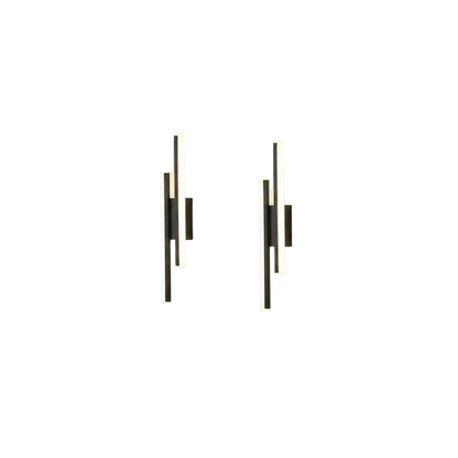 Applique murale LED LineArt au design vertical moderne.