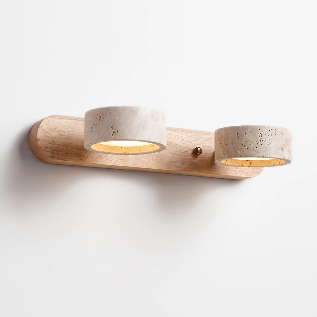 Applique Murale Miralto - catalogue 2 lampes Bois