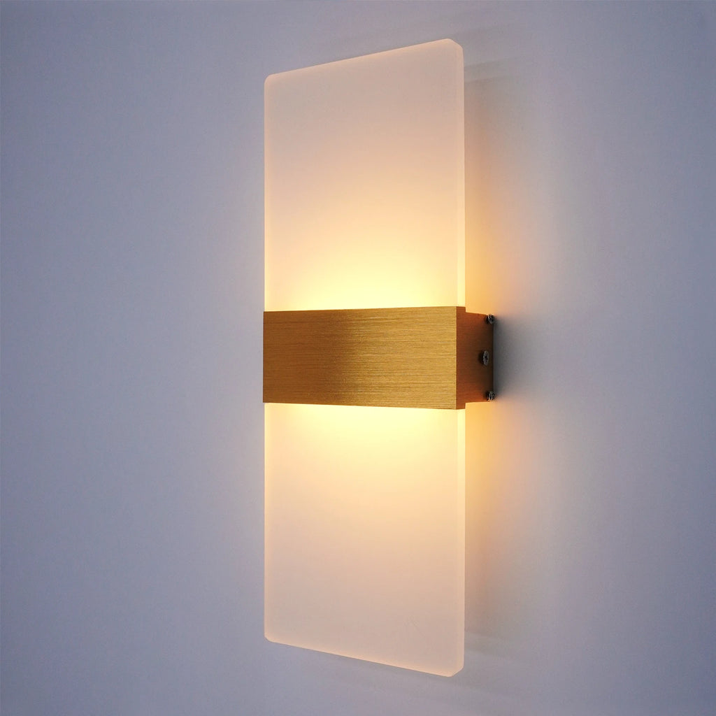 luminaire mural aluminium brosse design epure moderne