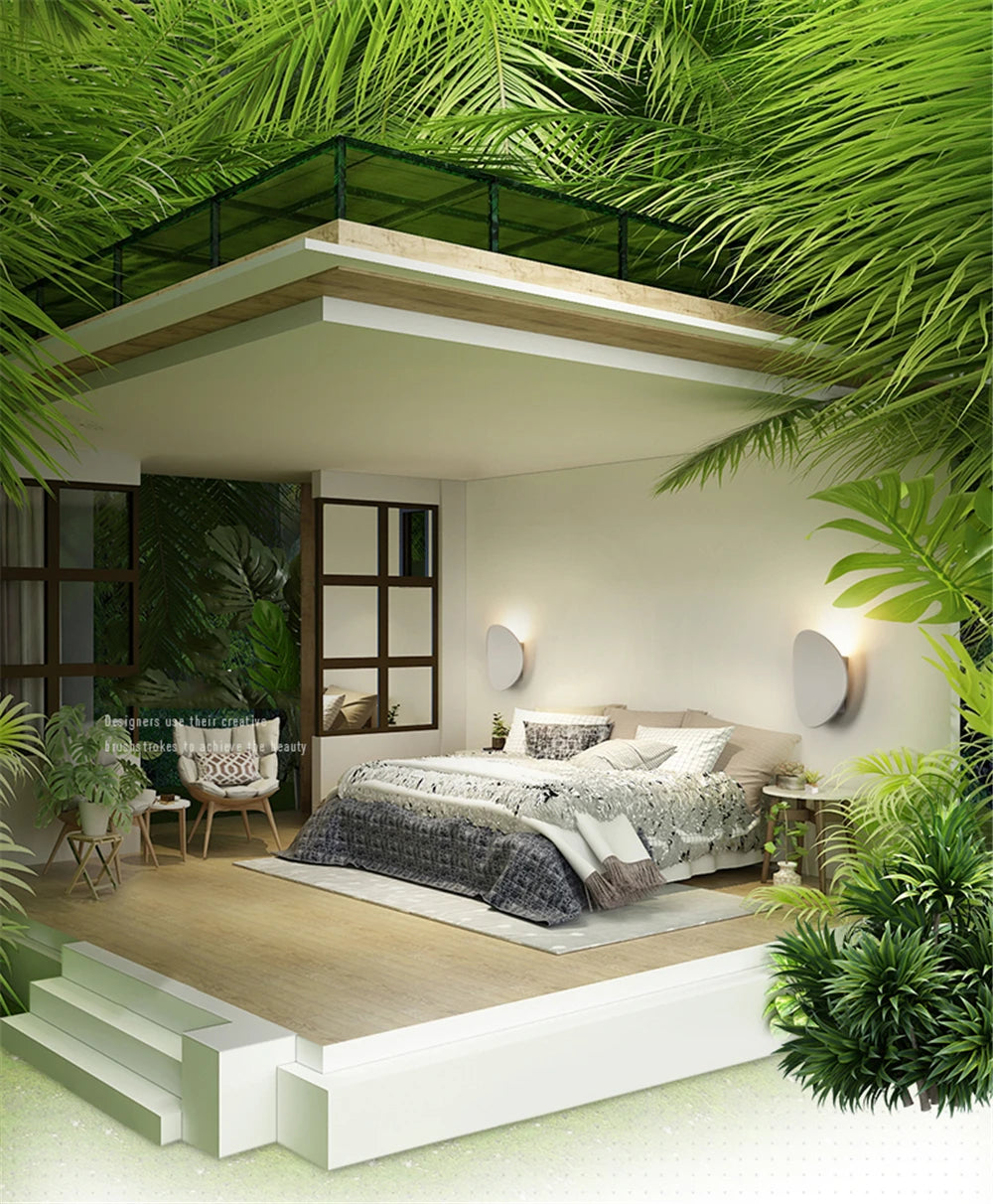 applique forme organique aluminium moderne lumiere bas