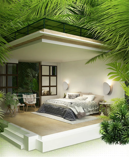 applique forme organique aluminium moderne lumiere bas