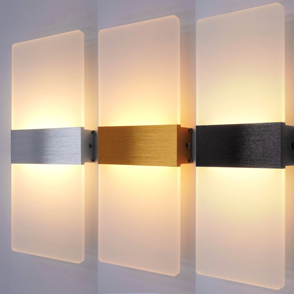 luminaire mural aluminium design minimaliste eclairage led interieur