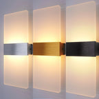 luminaire mural aluminium design minimaliste eclairage led interieur