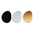 applique led moderne aluminium forme organique lumiere douce