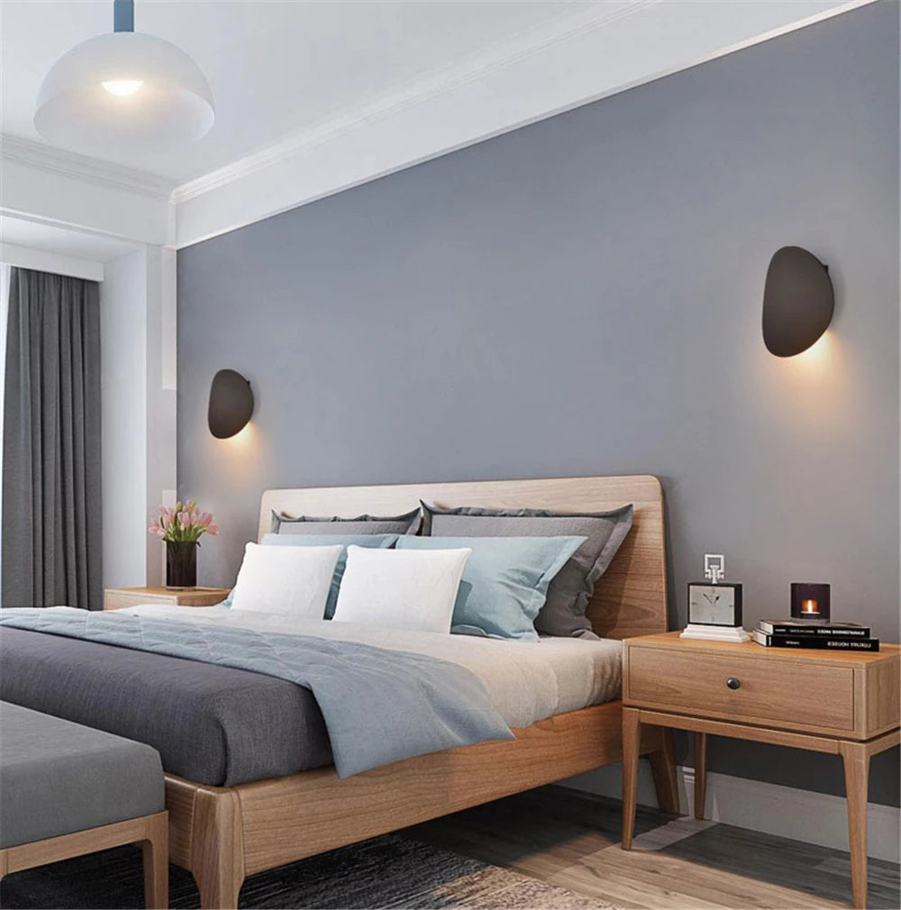 luminaire mural or aluminium design epure lumiere douce