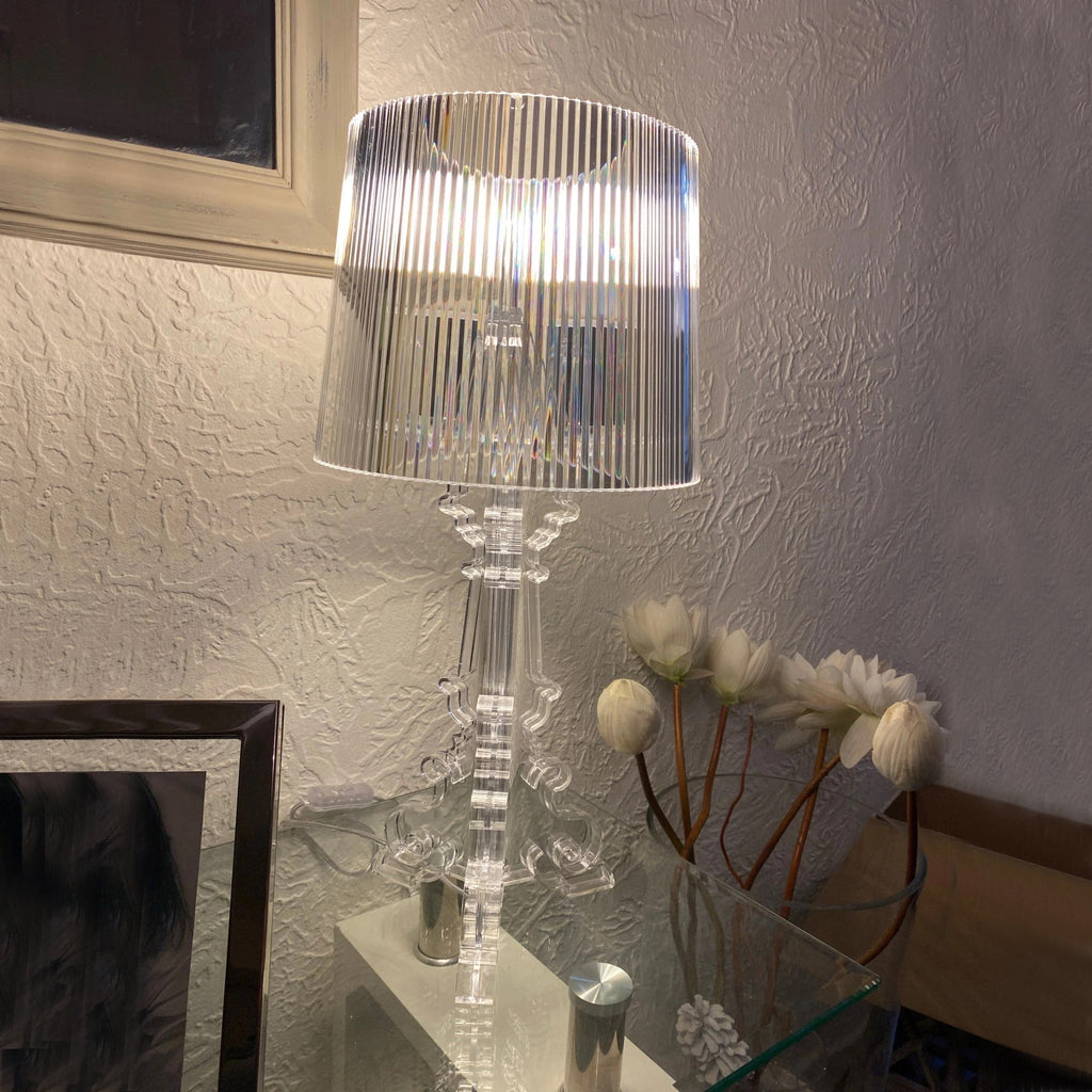 Lampe de Table Cylindre Acrylique