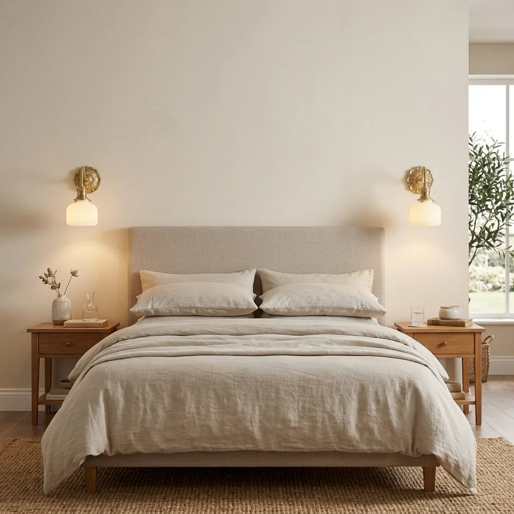 Applique Murale Aveline en paire de chaque cote du lit