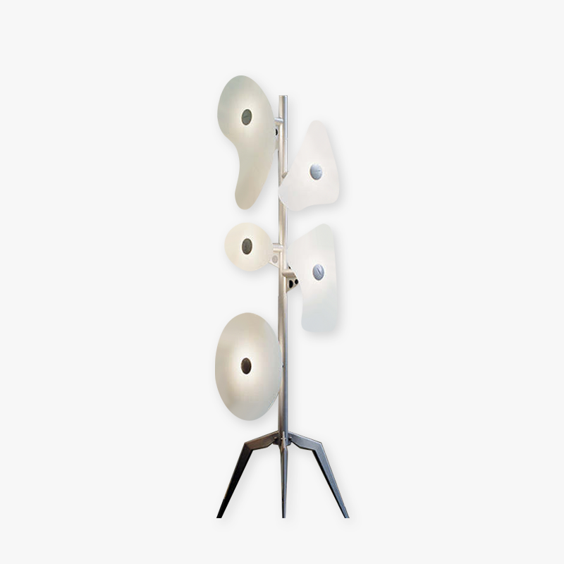 Lampadaire Géométrique Résine