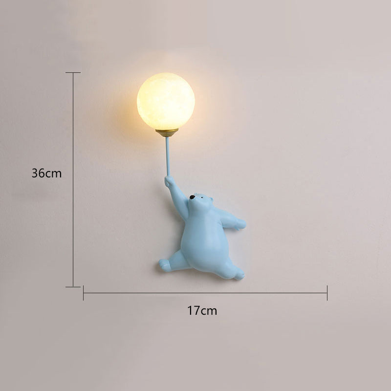 Applique Murale Ours Ballon