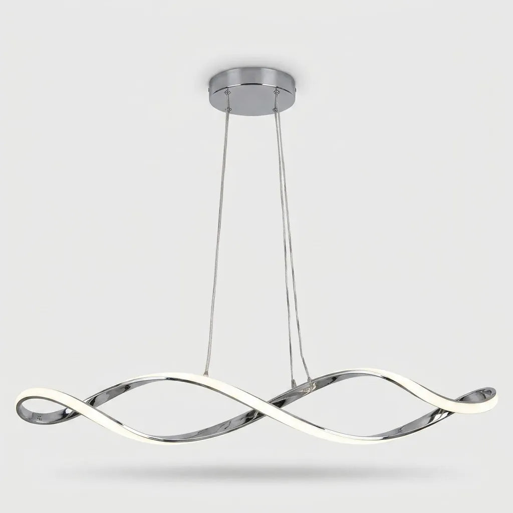Lustre LED Ondulé Dimmable - détail du pied
