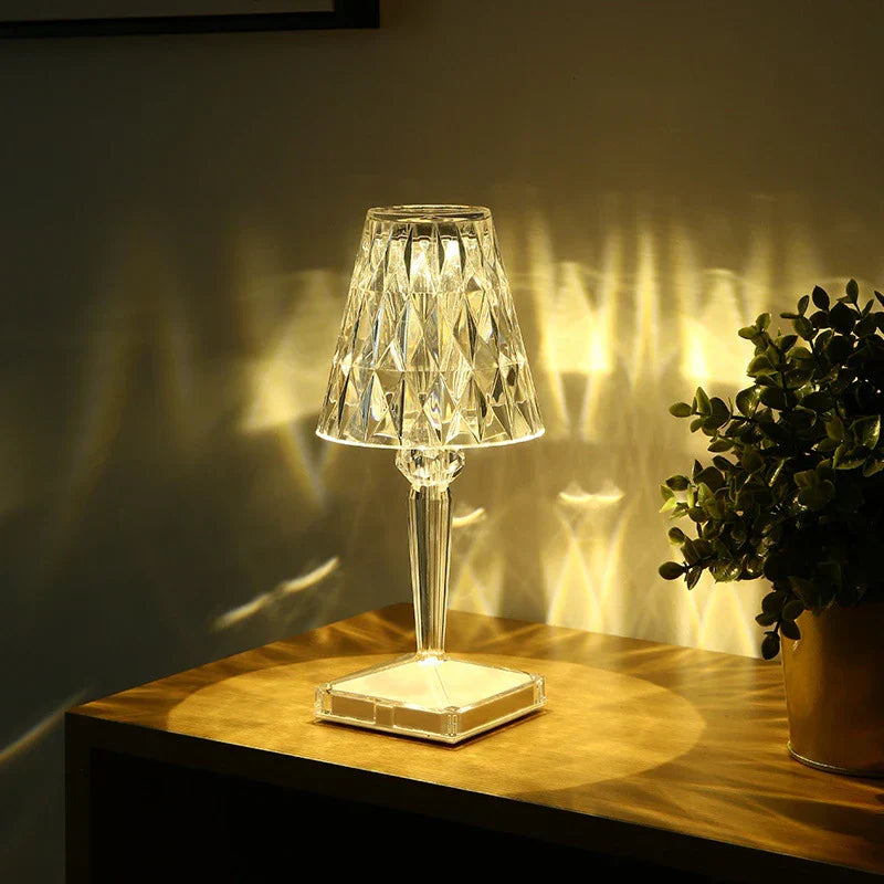 Lampe de Table en Cristal Tactile - Mantar