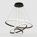 Lustre LED Anneaux Ajustables