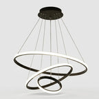 Lustre LED Anneaux Ajustables