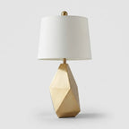 Lampe de Table Tissu Facetté
