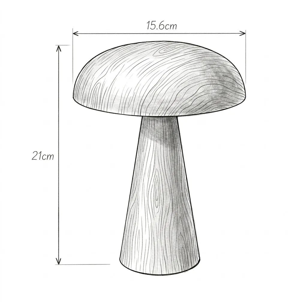 Lampe de Table Giro - Guide des tailles agrandi