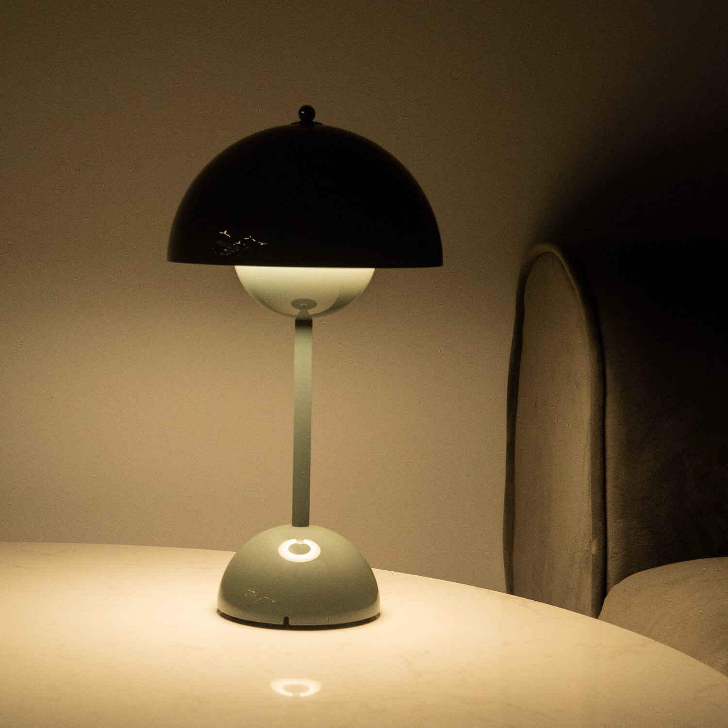 Lampe de Table Moderne et Sans Fil - Brûlée