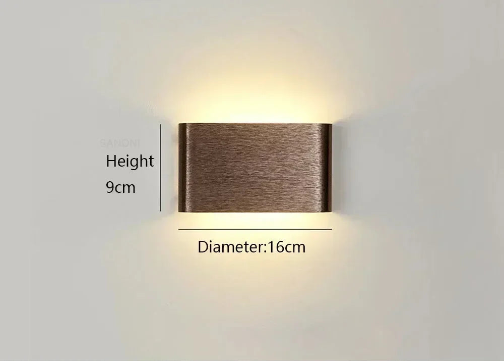 luminaire mural noir ambiance lumineuse douce
