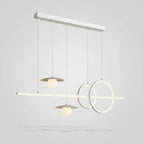 Lustre LED Géométrique Métal