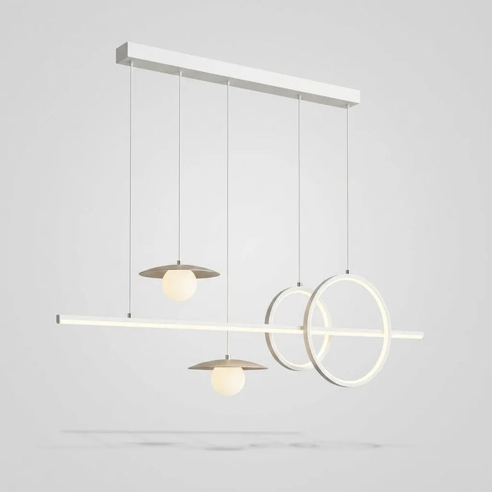 Lustre LED Géométrique Métal