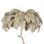 Lampadaire Fleur Plumes Coloré