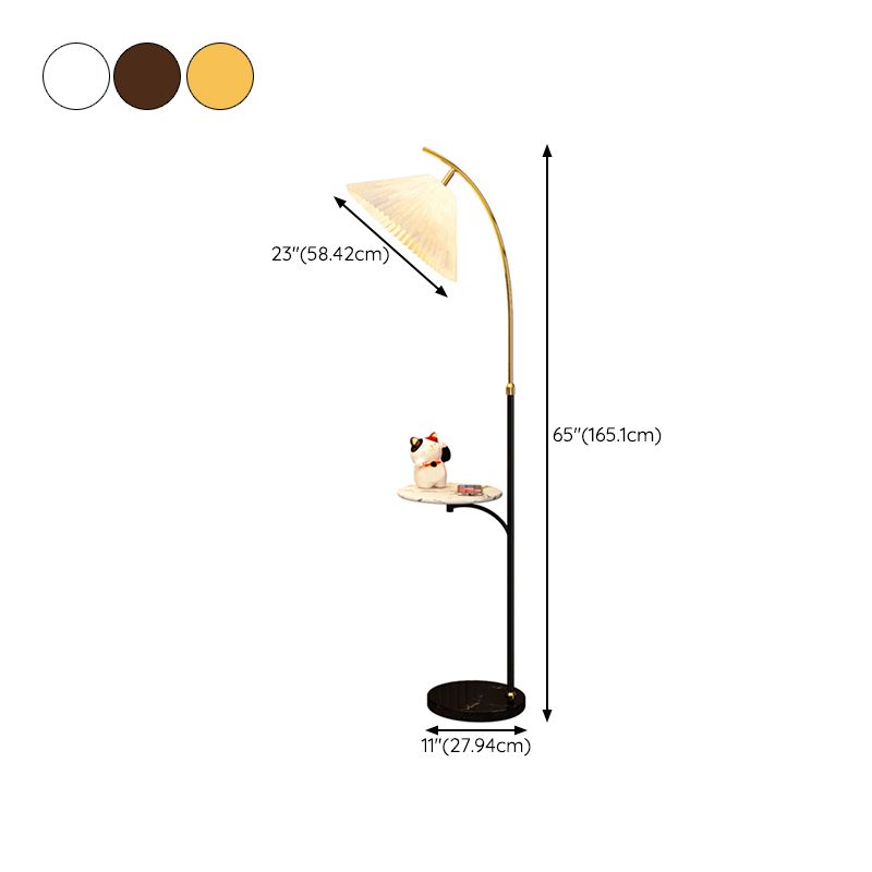 Lampadaire Parapluie LED Tablette