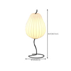 Lampadaire Poire Tissu Beige