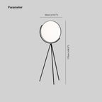 Lampadaire Rond Métal Minimaliste