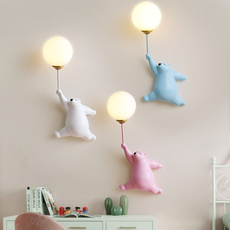 Applique Murale Ours Ballon
