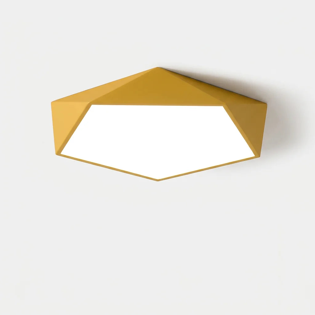 Plafonnier Géokolor - catalogue Jaune