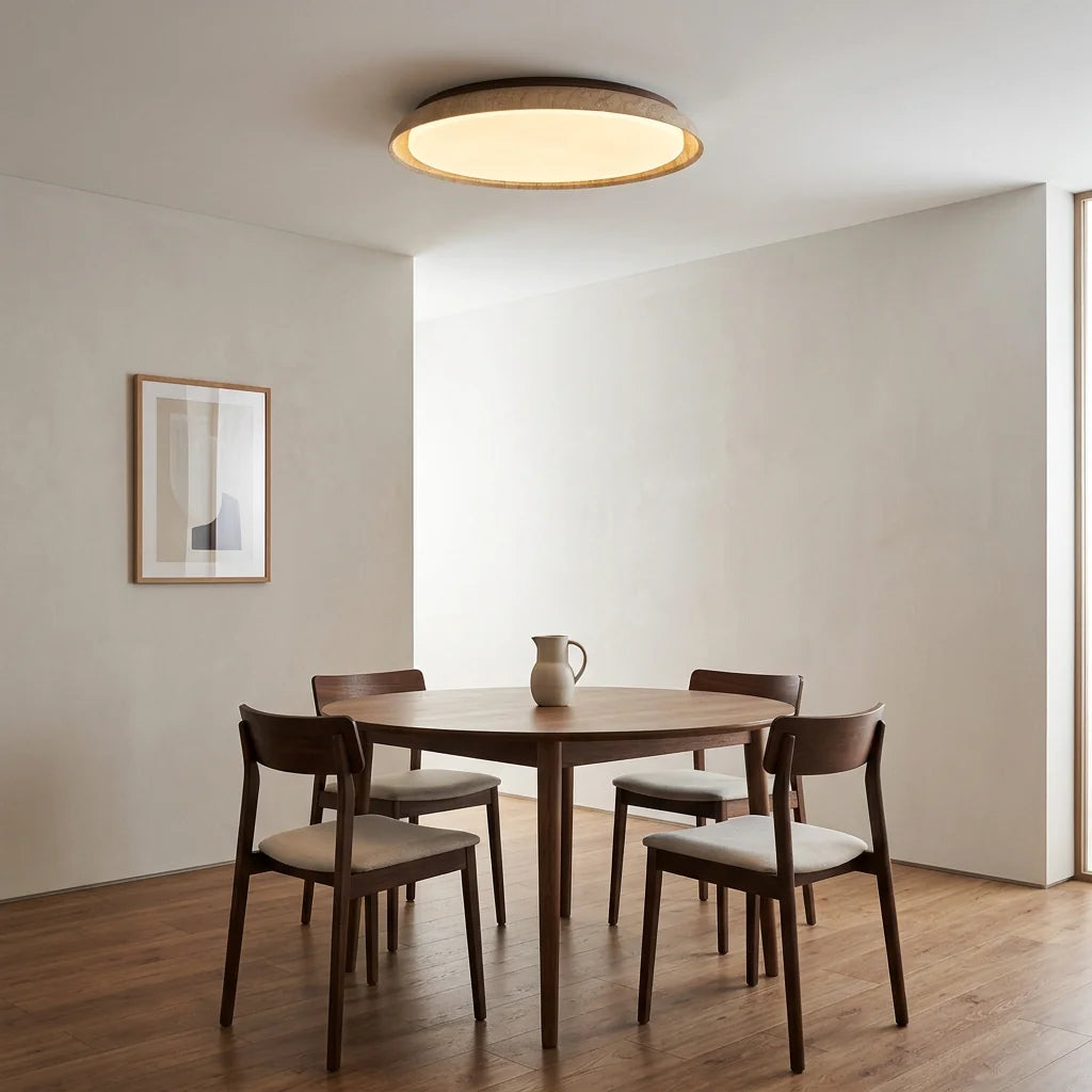 Plafonnier Halo dans une salle à manger