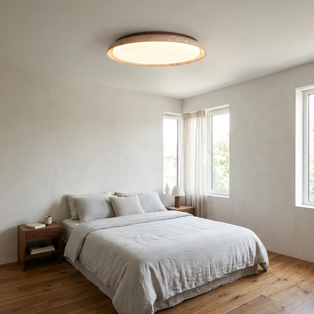 Plafonnier Halo dans une chambre jour