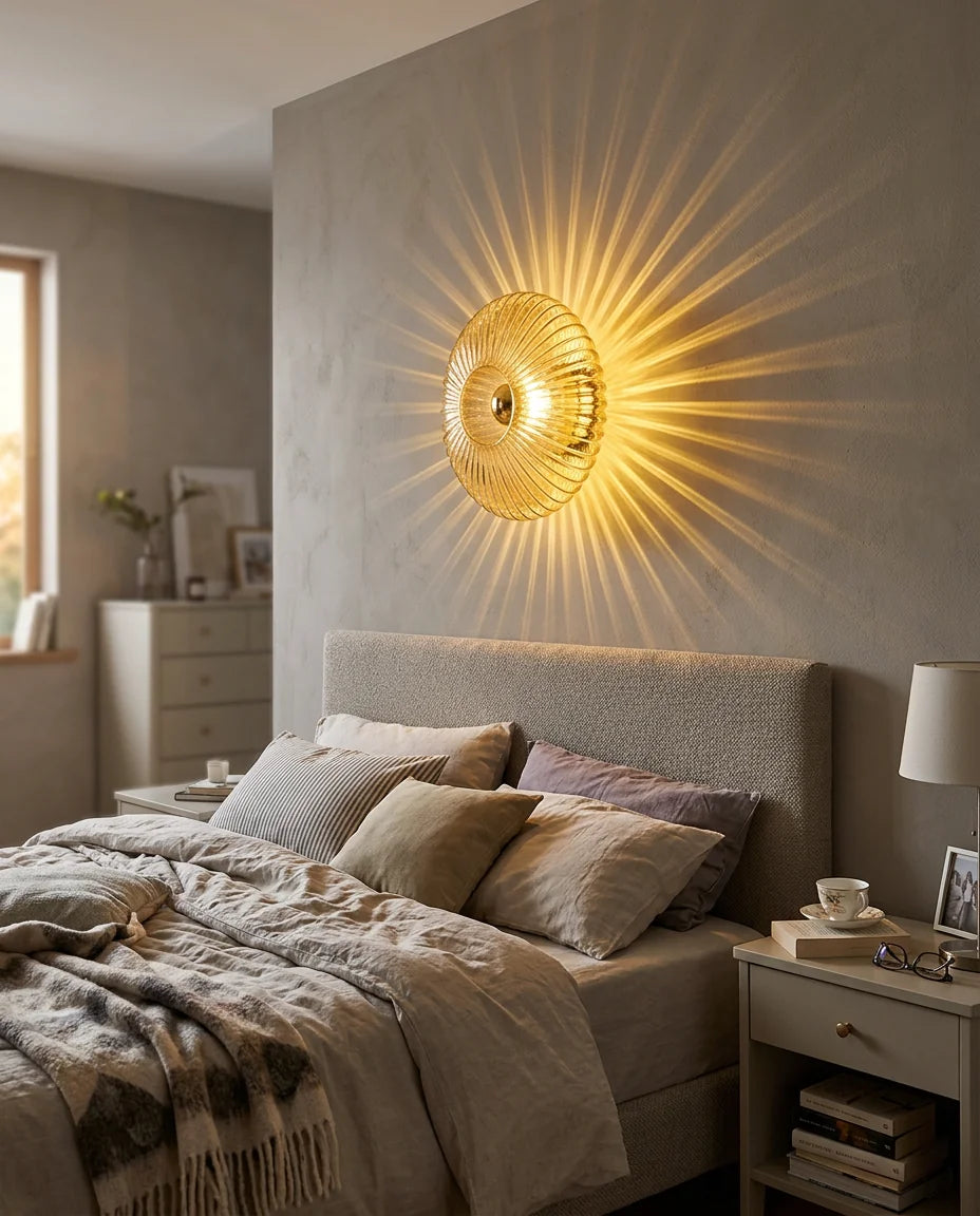Applique Murale Halonis Verre - chambre