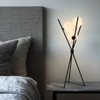 Lampadaire Tripode Acrylique Moderne