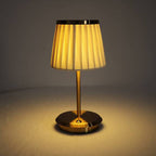 Lampe de Chevet Sans Fil Tissu LED – Rechargeable Tactile Design, Kumas