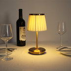 Lampe de Chevet Sans Fil Tissu LED – Rechargeable Tactile Design, Kumas