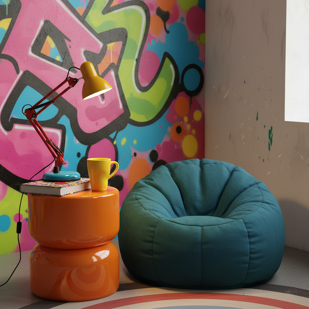 Lampe de Table Flexo Memphis, schéma dimensions 3
