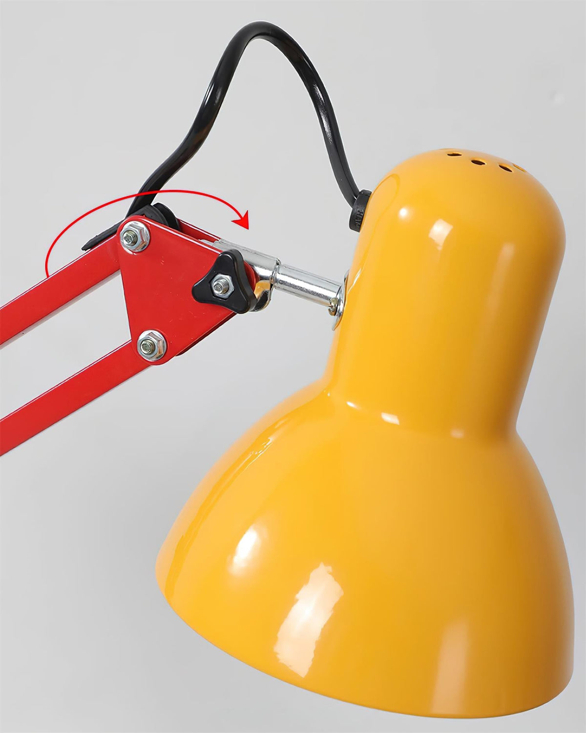 Lampe de Table Flexo Memphis, vue de face variante