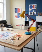 Lampe de Table Flexo Memphis, vue latérale