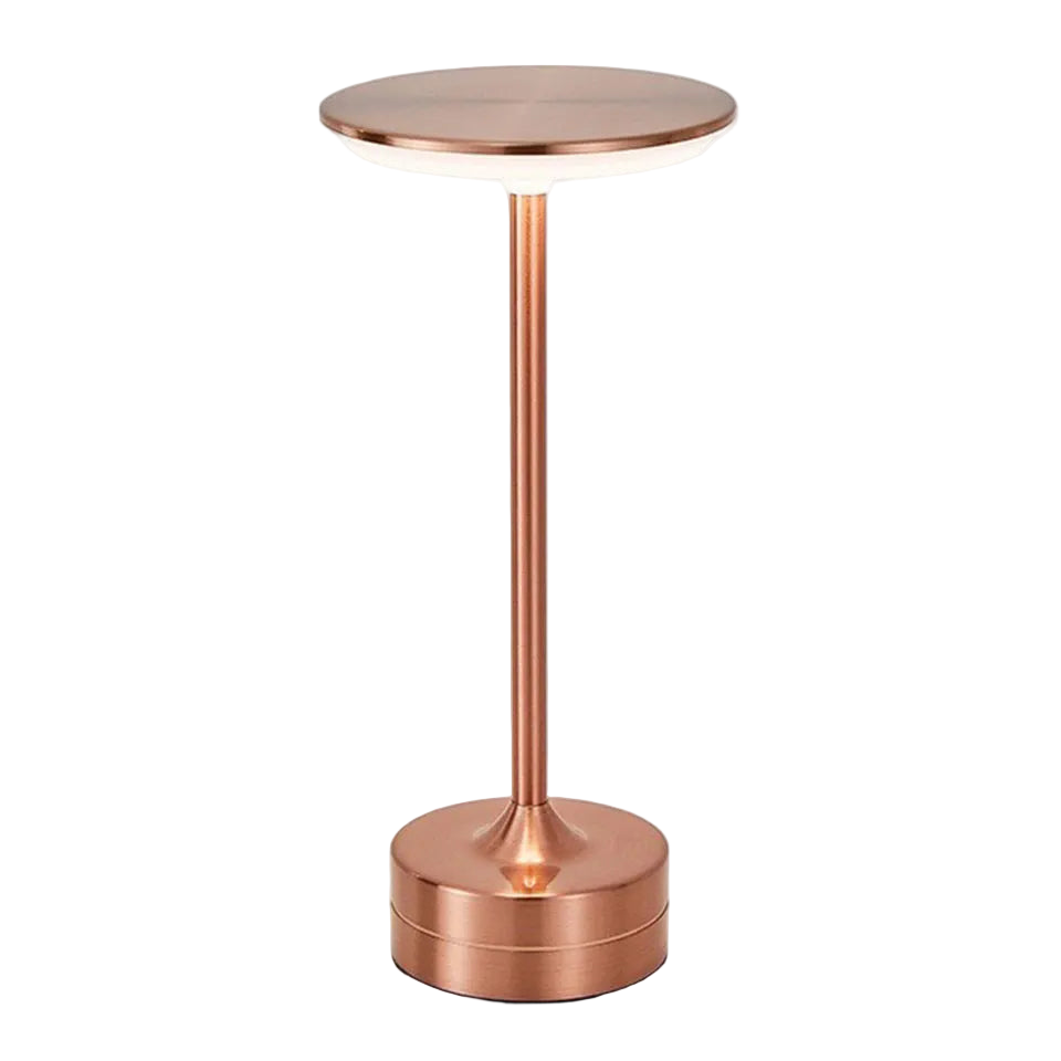 Détail du diffuseur LED de la lampe en métal, lumière douce.