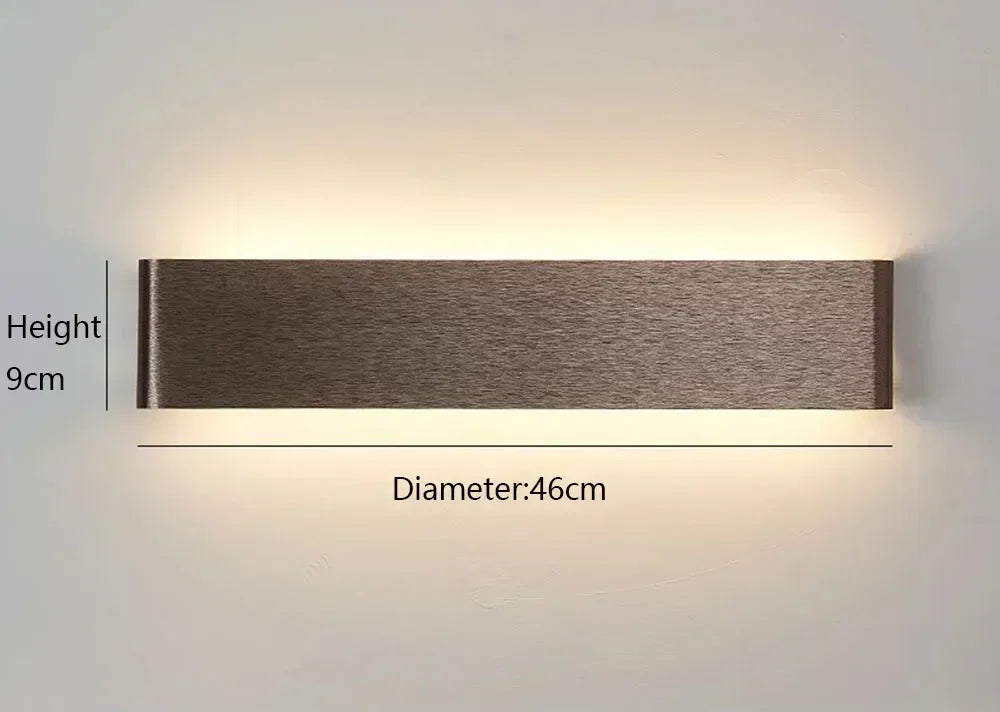 eclairage mural interieur design epure
