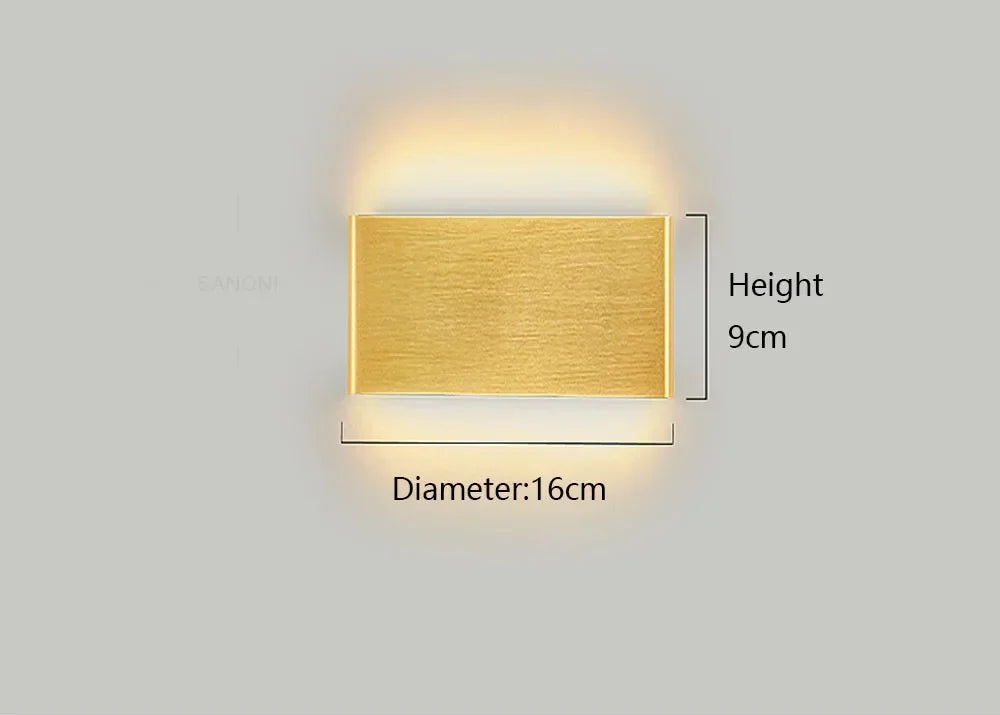 eclairage mural interieur noir style minimaliste
