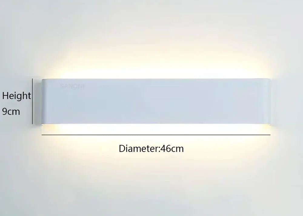 eclairage mural noir installation murale
